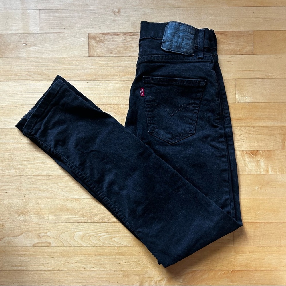 Levi's Black Women's Straight Leg Jeans